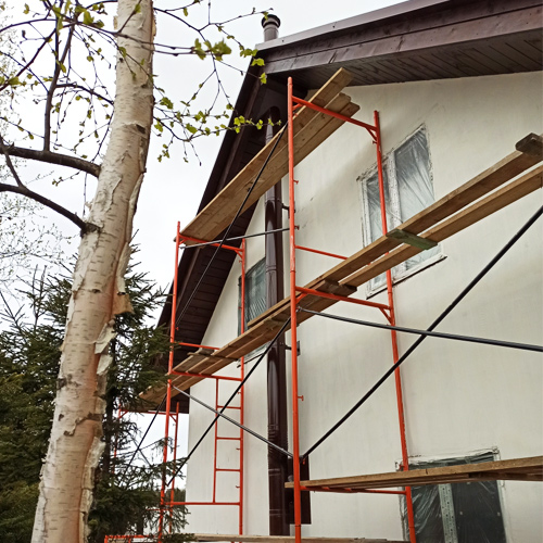   Монтаж печи-камина Мета Енисей-2 (миниатюра)